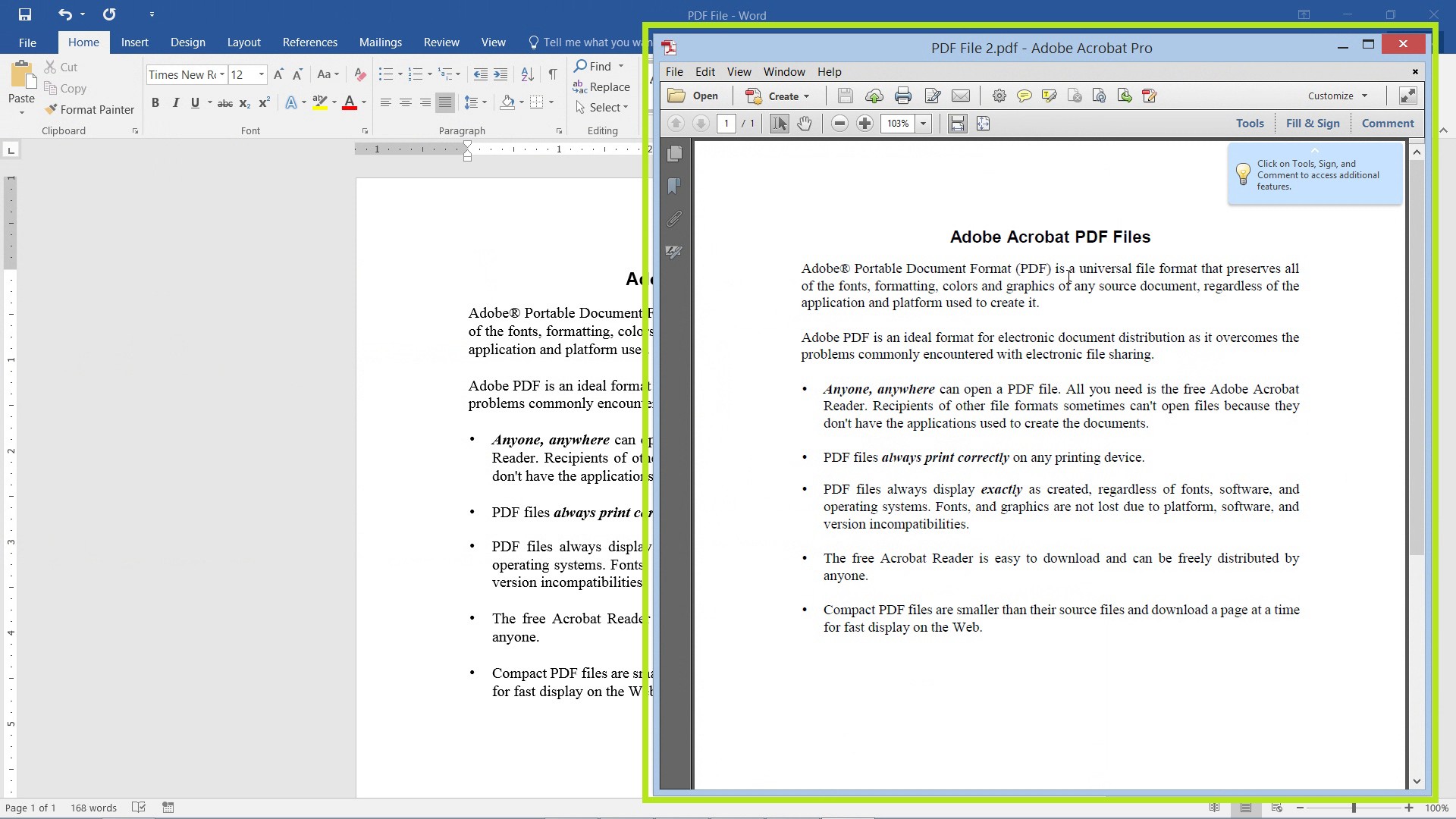 how to edit pdf file into word