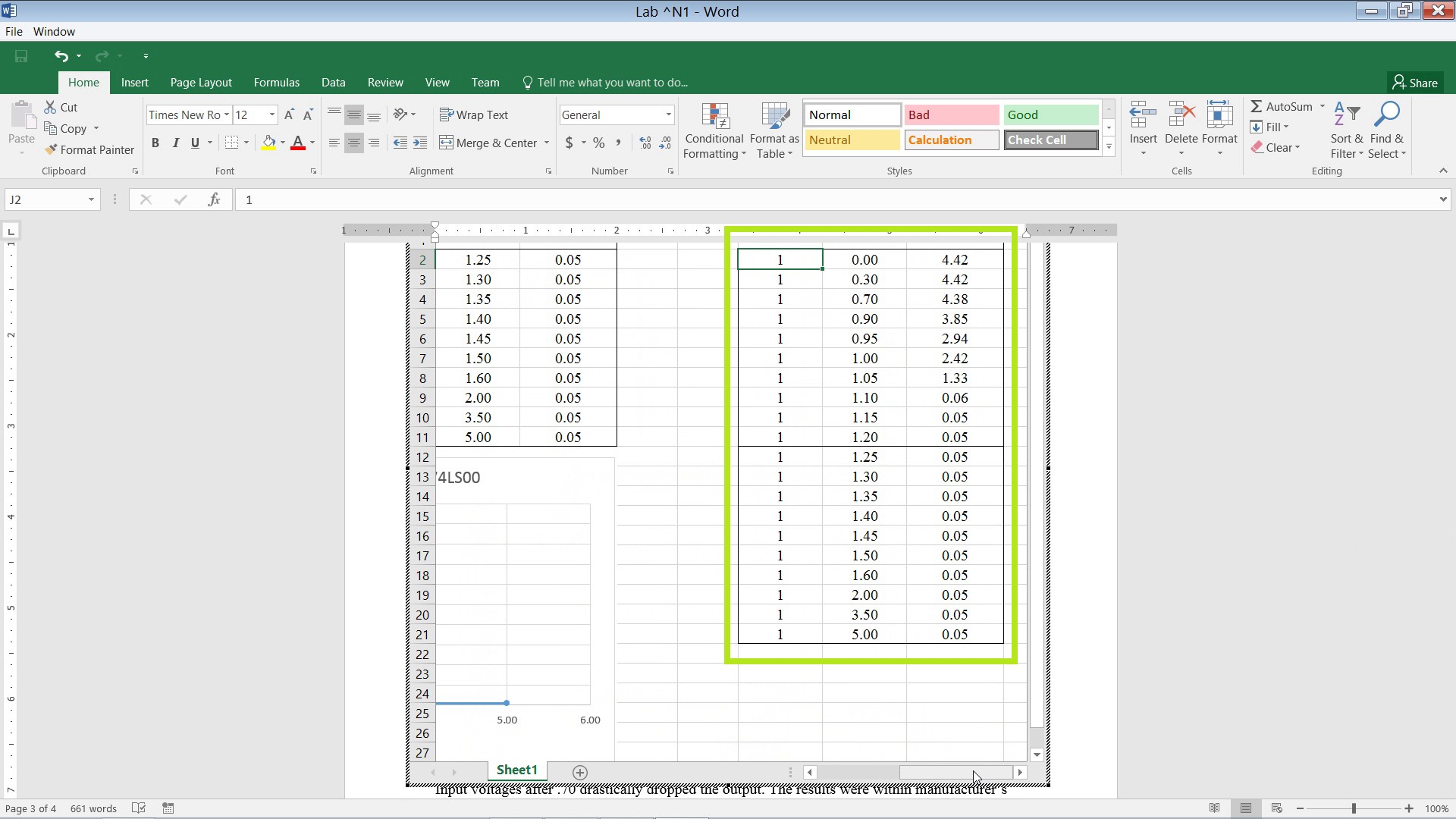 word excel 2016