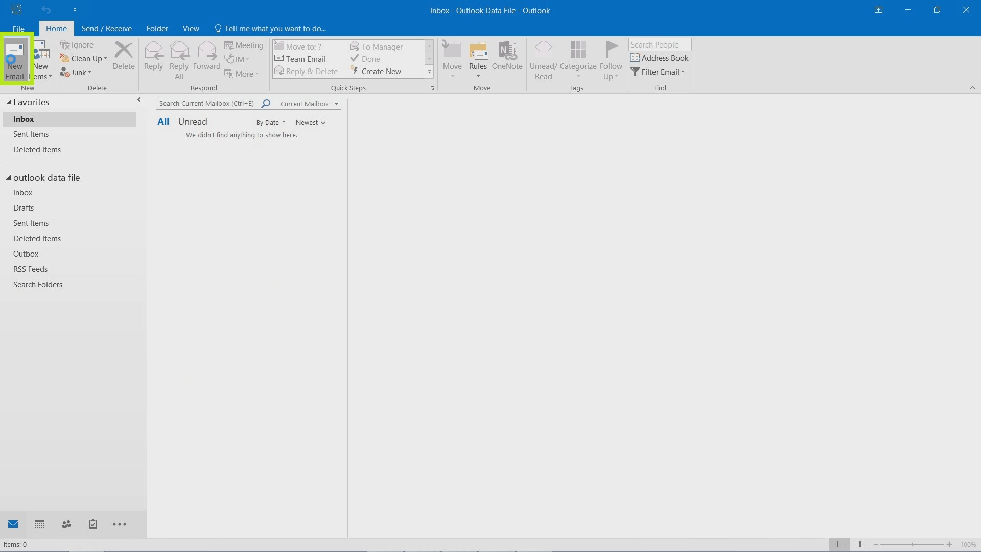 add signature to outlook 2016 email