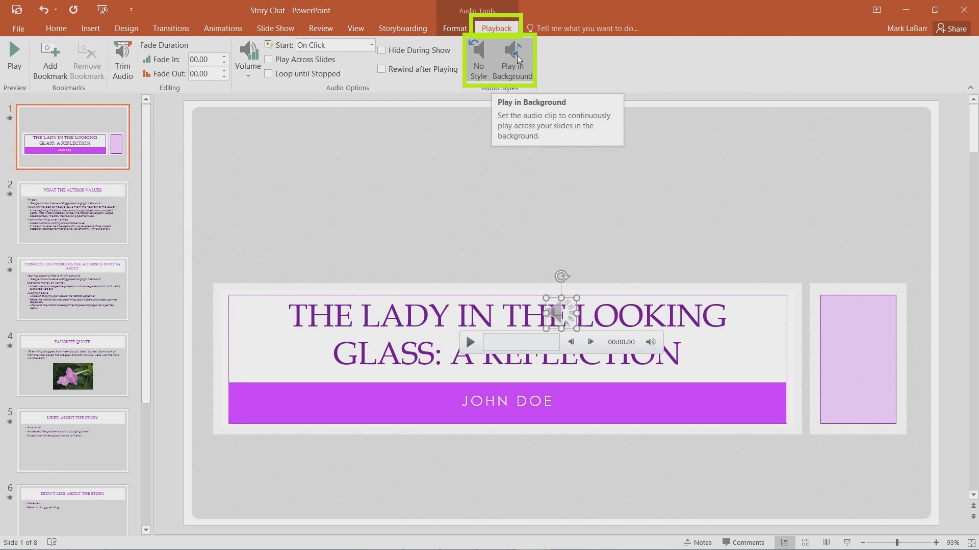 Add Custom Music and Sound in PowerPoint 2016