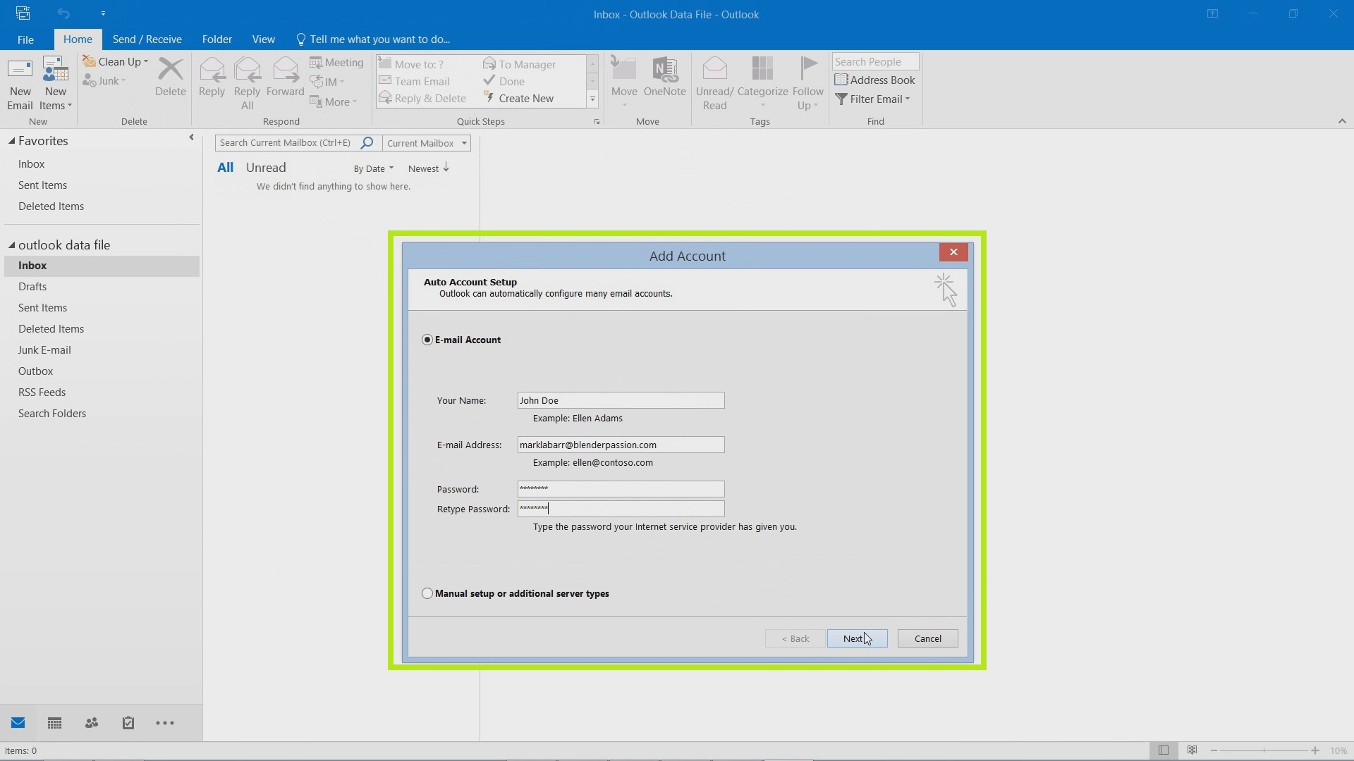 How to Setup Outlook 2016 and Configure Email