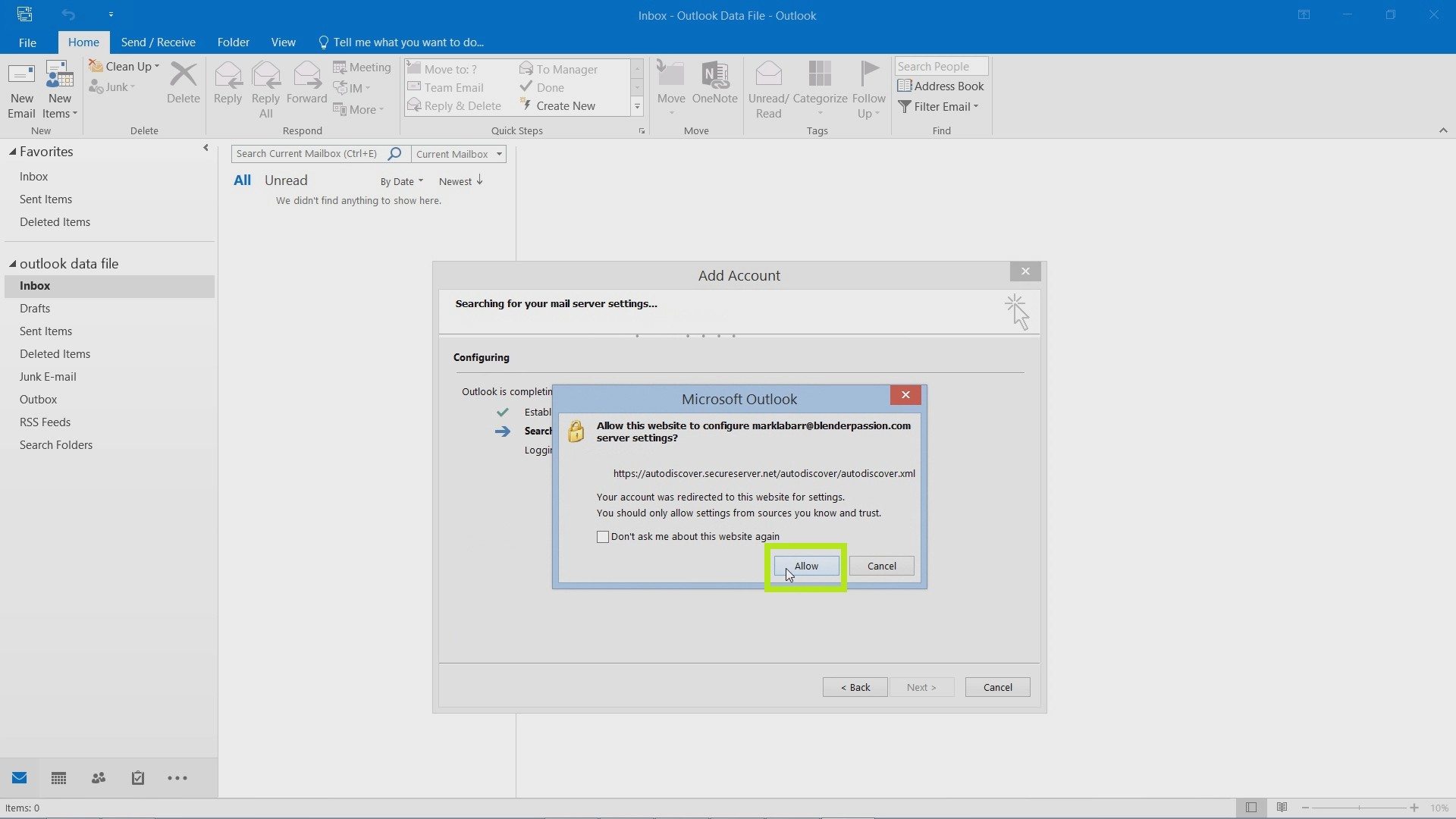 How to Setup Outlook 2016 and Configure Email