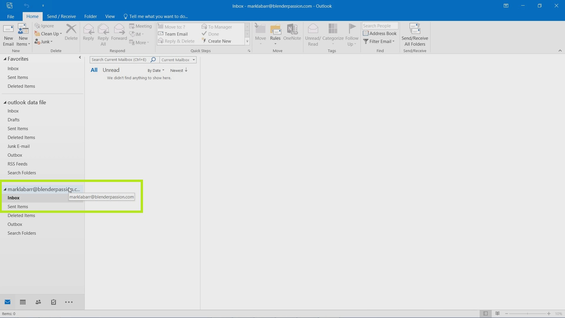 how to set up outlook 2016 email on pc