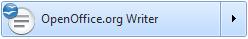 openoffice writer run button