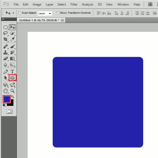 Create a basic icon shape