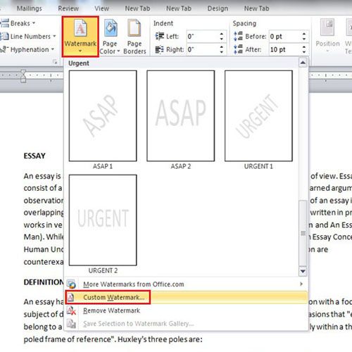 how to set hyphenation in word 2010