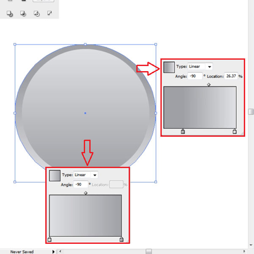 Make an ellipse