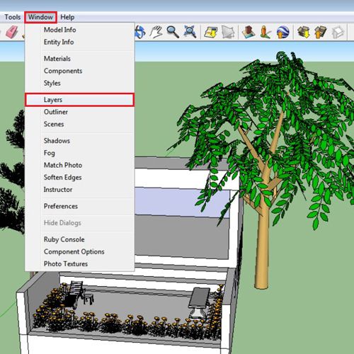 layers in sketchup make 2017