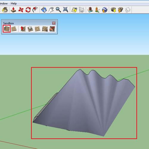 Make terrain from contours