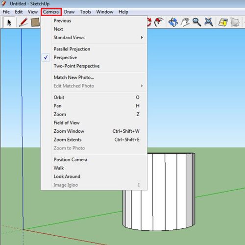 how to match the camera view of sketchup with twinmotion