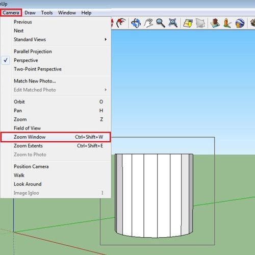 Create a zoom window