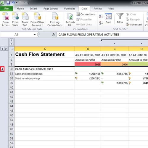 how to hide or group rows and columns in excel howtech