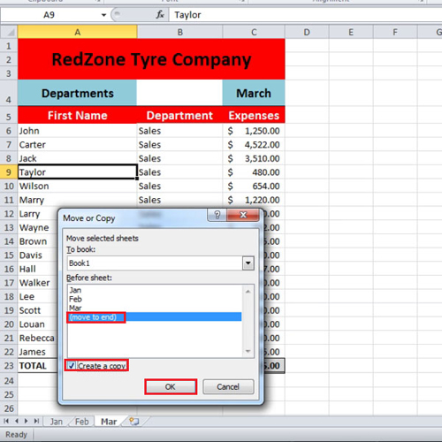 Make a copy of the existing sheet