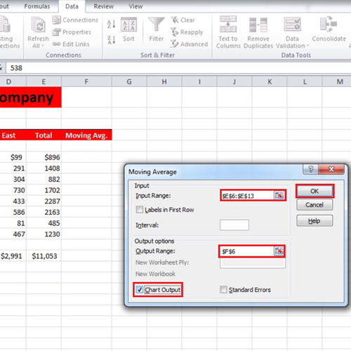 convert table to chart in excel for mac