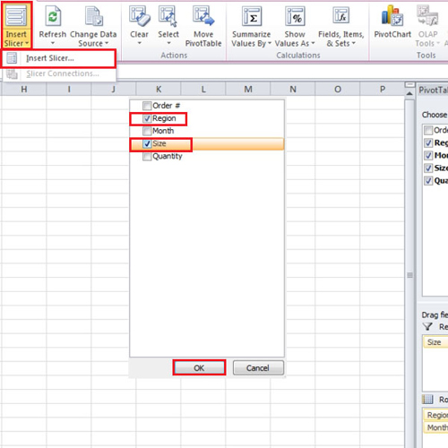 excel for mac how to add slicer