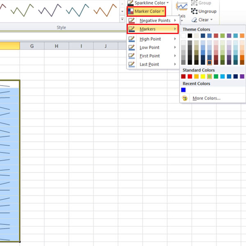 change marker colors pro tools