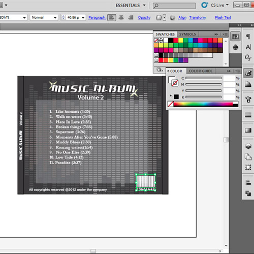 How to design a CD cover in Adobe Illustrator | HowTech