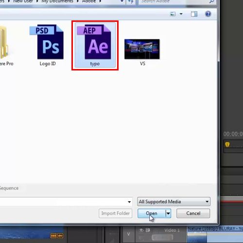 File import failure что делать adobe premiere