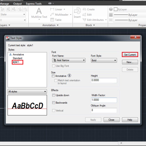 autocad annotation edit