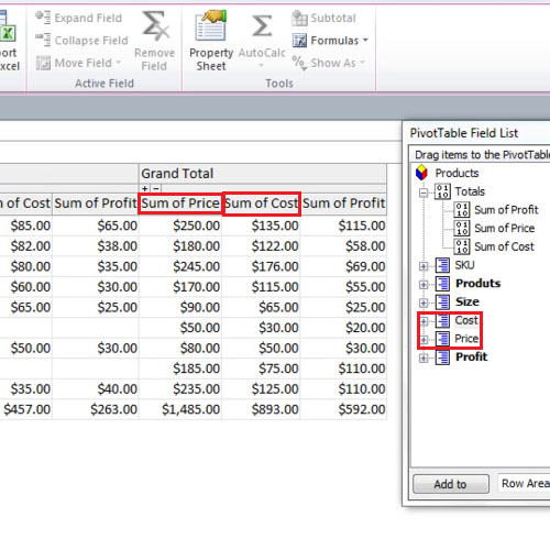 making a mac pivot chart in excell