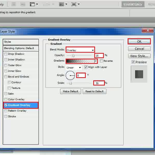 Adjust the blending mode settings of “Img” layer