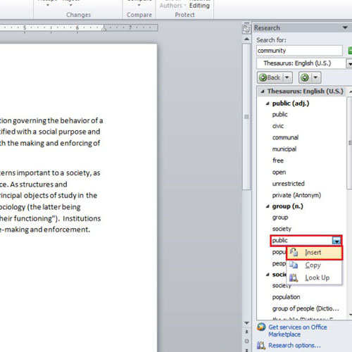 look up readablity in microsoft word for mac