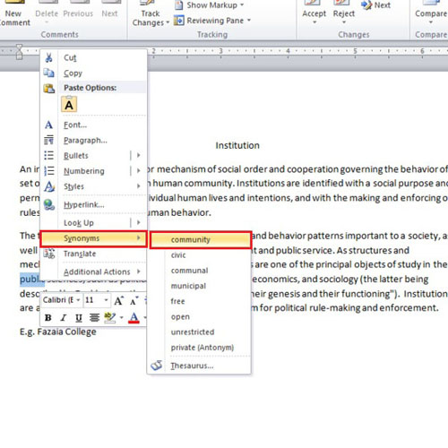 how-to-find-synonyms-in-microsoft-word-2010-howtech