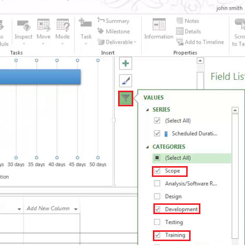 Manage your filters