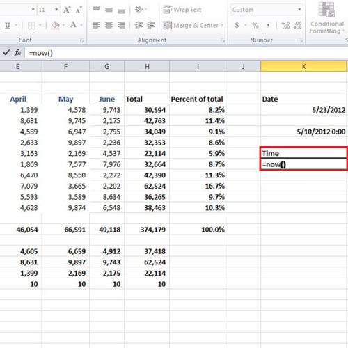 openoffice excel recalculate