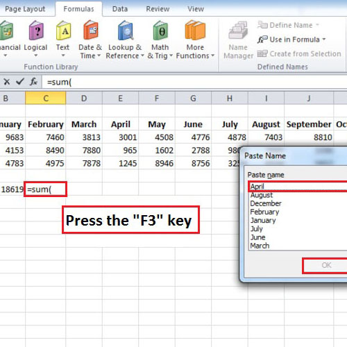 how to edit named ranges in excel for mac