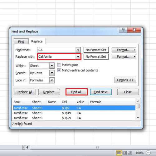 How to Find and replace data in Excel 2010 | HowTech