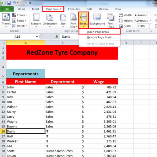 How To Repeat Headers In Excel Howtech 0071