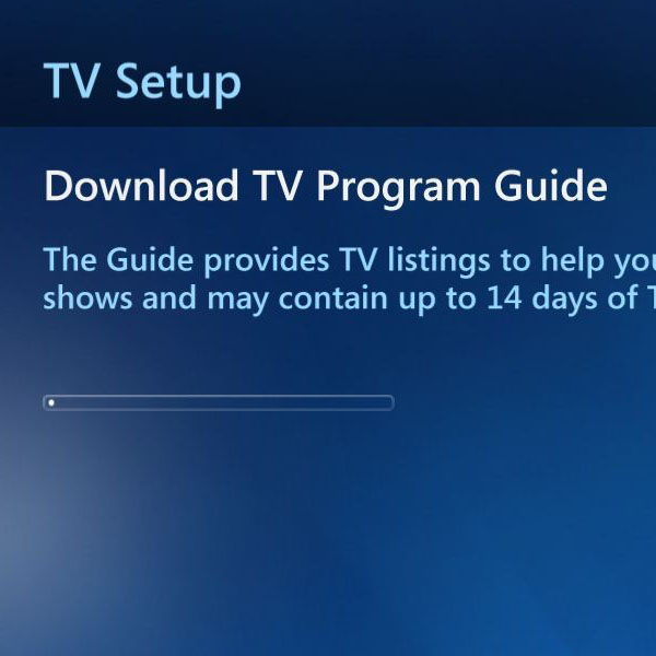 Downloading the guide for TV programs