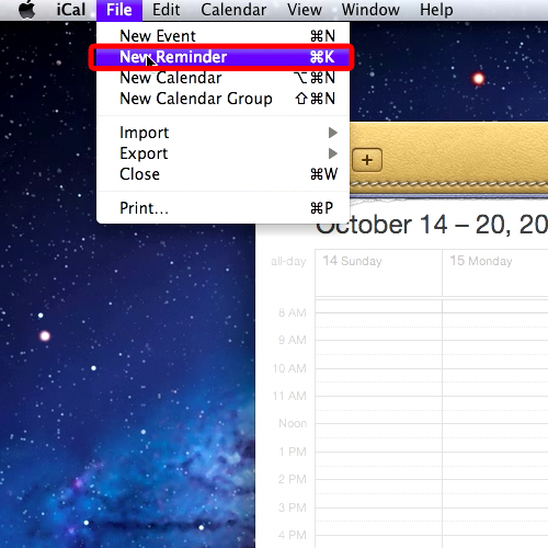 reminders for events that arent mine on chrome mac