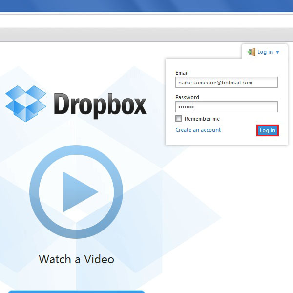 dropbox to dropbox transfer