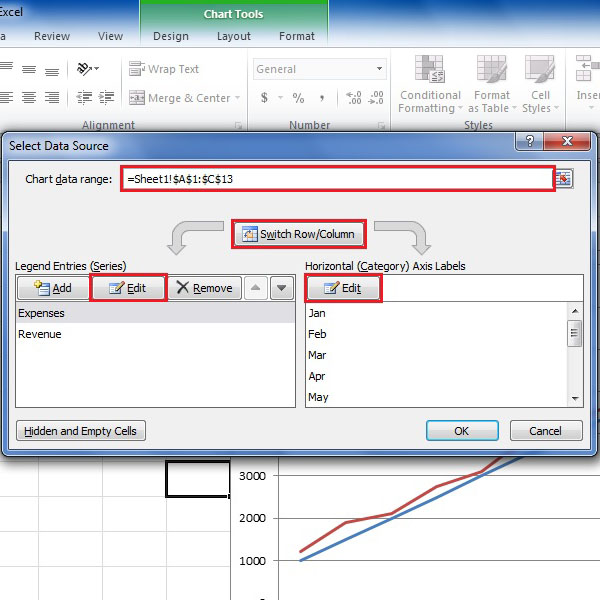 Getting data from the table