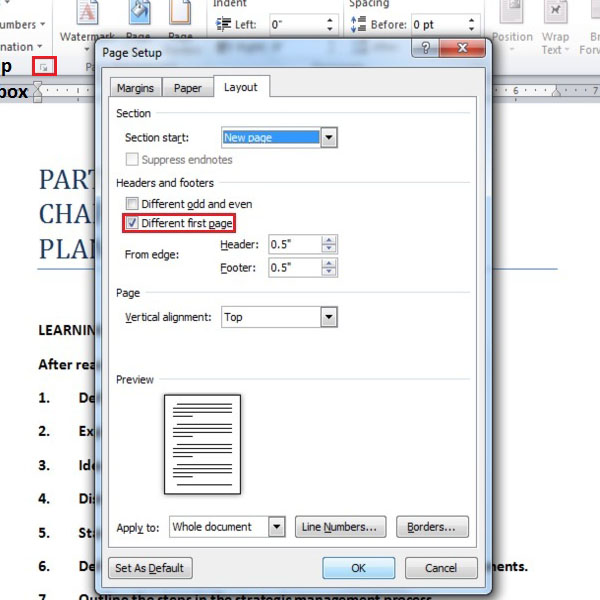 word 2008 for mac chapter numbering