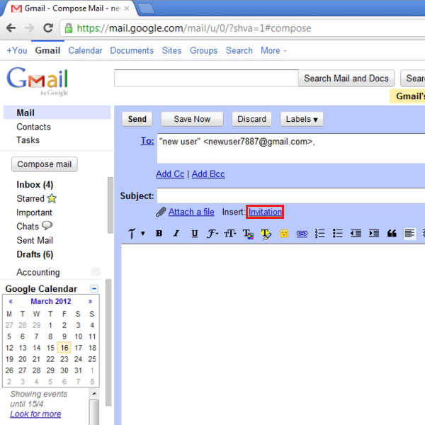 How to create calendar invitations within gmail HowTech