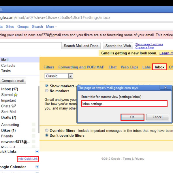 How To Display A Custom List Of Your Quick Links In Gmail Howtech