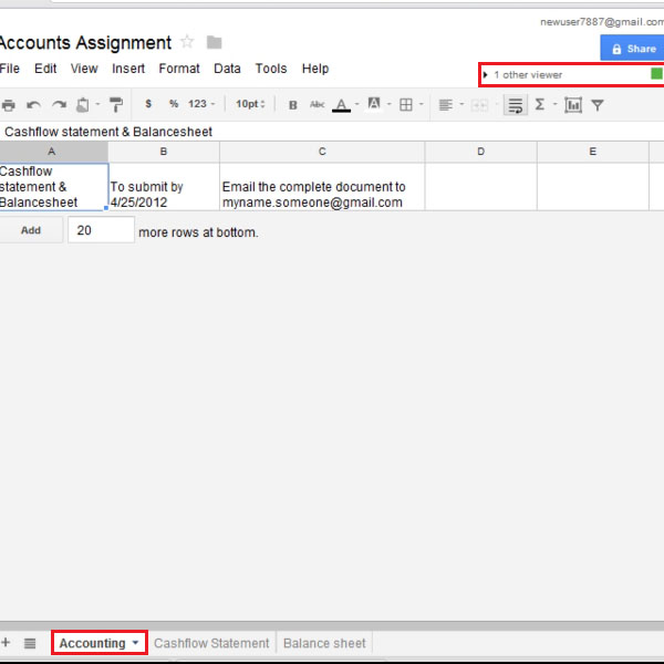 google docs chat