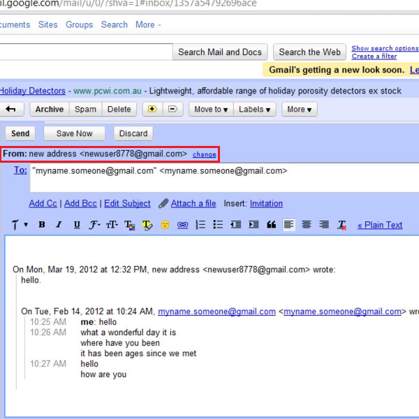 set gmail as mail default windows 10