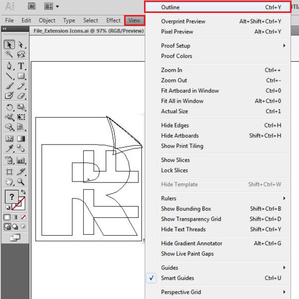 Outline настройка