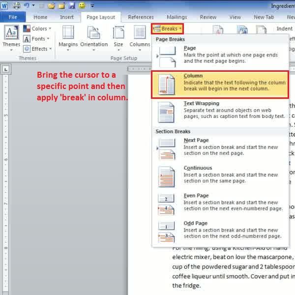 how-to-work-with-newspaper-columns-in-microsoft-word-2010-howtech